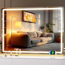 Hasipu Vanity Mirror with Lights, 39.4