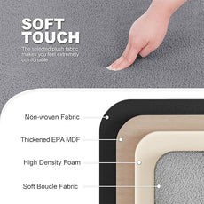 PINPLUS Storage Ottoman Bench Sherpa Foot Rest, Foldable Boucle Ottomans, Large Faux Teddy Fur Ottoman Storage Box Entryway Bench for Dorm, Grey 43.3'' x 15'' x 15''