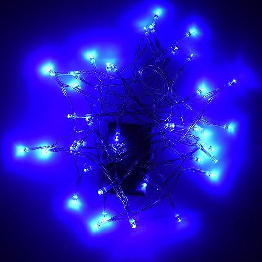 Karlling Battery Operated Blue 40 LED Fairy Light String Wedding Party Xmas Christmas Decorations(Blue)