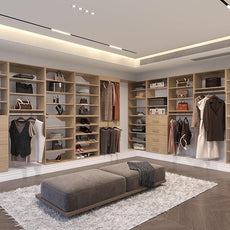 Wooden Modular Closet Organizer, 52