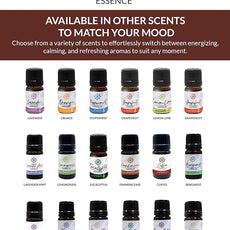 Essence Pearl Travel Case - Wearable Aromatherapy Kit with Nasal Diffuser Rings, Soaking Bay, and 5mL Essential Oil – Portable Wellness Gift Set for On?The?Go Self Care