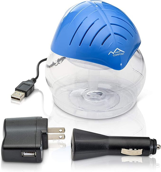 Mini Desktop Water Based Air Purifier/Humidifier by New Comfort