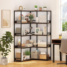 Giantex 5-Tier Corner Bookshelf, 71