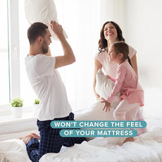 Bare Home Waterproof Quilted Mattress Protector - Cooling Mattress Pad - Protect Against Spills - Easy Wash - Fitted Mattress Cover - Dorm Essentials - Stretch-to-Fit up to 15 Inches Deep (Twin XL)