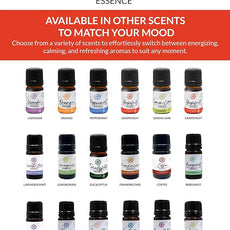 Essence Pearl Travel Case - Wearable Aromatherapy Kit with Nasal Diffuser Rings, Soaking Bay, and 5mL Essential Oil – Portable Wellness Gift Set for On?The?Go Self Care