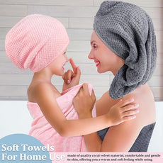 Preboun 12 Pcs Bath Towels and Washcloths 4 Sets Microfiber Bathroom Beach Pool Towel Set Quick Dry Coral Velvet Highly Absorbent for Fitness Sports Shower Travel Spa Hotel(Multicolor)