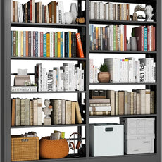 5 Tier Metal Bookshelf, 69