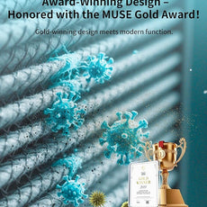 Matter Certified Air Purifier with H13 Filter, Compatible with Alexa Google Home Apple HomeKit, Large Room Coverage 1937 ft²/hr, Washable Pre-Filter, Eco Mode, PM2.5 Monitor, Sleep Mode