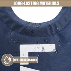 DOKEHOM 90L Large Laundry Basket, Collapsible Laundry Bag, Freestanding Tall Clothes Hamper, Foldable Washing Bin (Dark Blue)