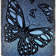 EQUSUPRO Essential Oil Diffuser 150ml Black Metal Aromatherapy Oil Diffuser Ultrasonic Cool Mist Diffuser with Auto Shut-Off Protection,7 Colors Changed LED for Home Office SPA Yoga