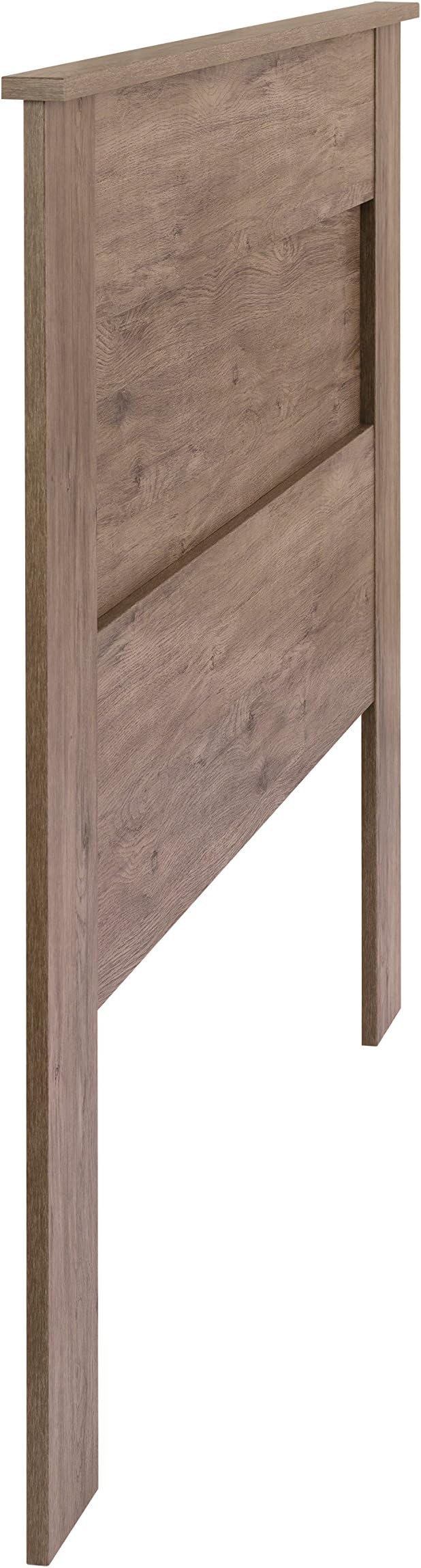 Prepac Stylish Flat Wood Panel Headboard for Queen Size Beds, Simplistic Wooden Queen Headboard 2.25" D x 64.5" W x 48" H, Drifted Gray, DHFQ-1301-1