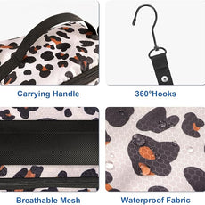 Suitcase Organizer, Travel Luggage Organizer Portable Hanging Travel Shelves Collapsible Hanging Packing Cubes for Carry on Suitcase