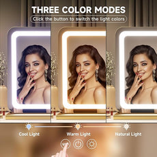 Hasipu Vanity Mirror with Lights, 22.8