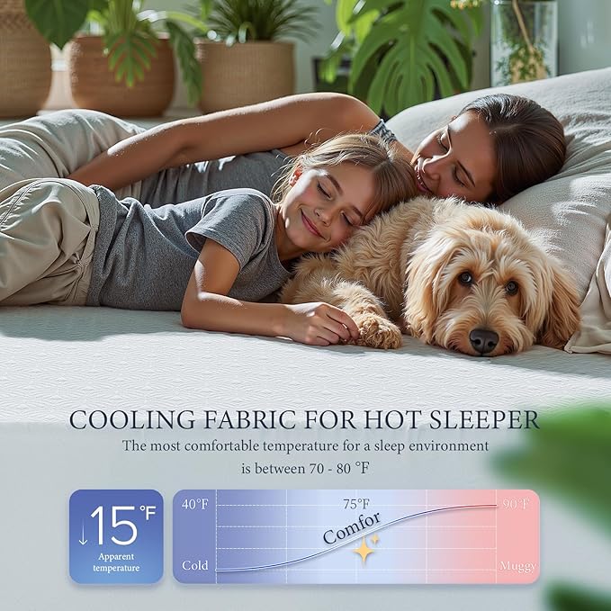 Waterproof Mattress Protector Twin Mattress Pad, Deep Stretchable Pocket Bed Cover, Machine Washable Soft Breathable Noiseless Mattress Protection for Household Guest Bedroom Home Hotel