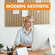 Cork Board Tiles for Wall with Push Pins, 48