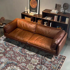 RUGSURE Washable Area Rugs - Perfect for Living Room, Bedroom, Kids Room, Nursery - Stain & Water Resistant Non-Slip, Pet & Child Friendly, Vintage Tribal Area Rugs (Burgundy and Blue, 3' x 5 ')