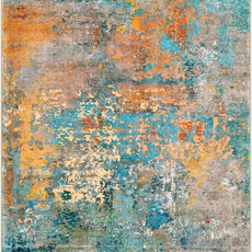 Lahome Modern Abstract Area Rug 6x9 Rugs for Living Room, Washable Accent Bedroom Rug Low Pile Non Slip, Colorful Soft Indoor Contemporary Carpet for Dining Room Table Apartment