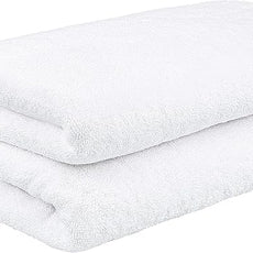 Cotton Paradise 100% Cotton 40x80 Oversized Bath Sheet, Extra Large Turkish Bath Towels for Bathroom, White Bathsheet