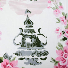 FADFAY Pink Rose Floral Duvet Cover Set 100% Cotton Girls Bedding with Hidden Zipper Closure 3 Pieces, 1duvet Cover & 2pillowcases,Queen Size