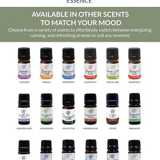 Essence Pearl Travel Case - Wearable Aromatherapy Kit with Nasal Diffuser Rings, Soaking Bay, and 5mL Essential Oil – Portable Wellness Gift Set for On-The-Go Self Care