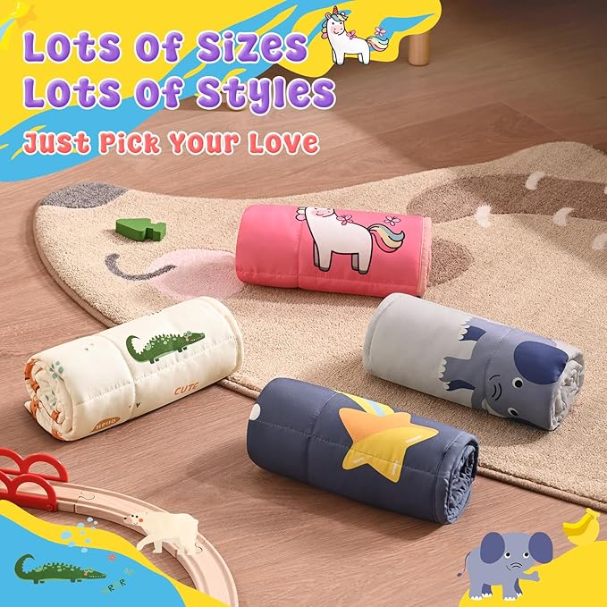 anfie Weighted Lap Pad 2 Pounds, Weighted Blanket (30"*40") Cooling Blanket for Sleeping,Weighted Throw Blanket for Travel Indoor Outdoor (Grey Moon)