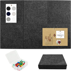 Large Cork Board Tiles for Wall with Push Pins, 36