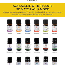 Essence Pearl Travel Case - Wearable Aromatherapy Kit with Nasal Diffuser Rings, Soaking Bay, and 5mL Essential Oil – Portable Wellness Gift Set for On?The?Go Self Care