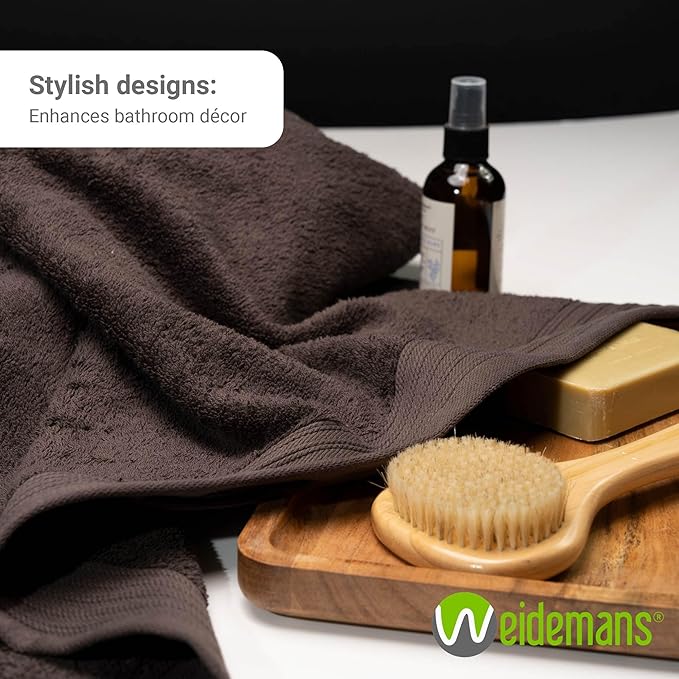 100% Cotton Towels 35" X 70" | ChocolateTowels Set of 2 Ultra Soft and Highly Absorbent Bath Towel Set Cotton, Gym, Hotel, Spa, Machine Washable