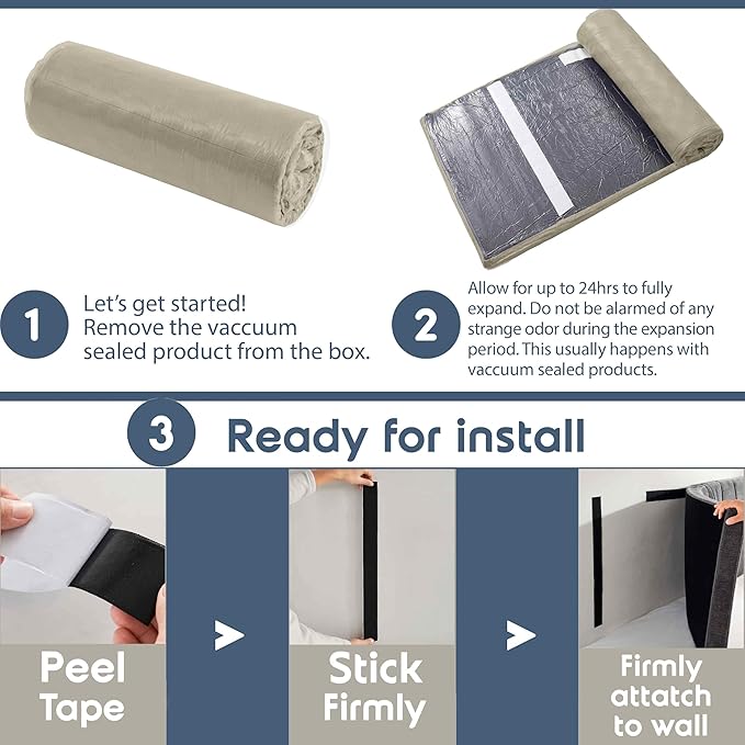 Upholstered Queen Headboard - Easy Assemble Channel Stitched Headboard Queen Size - Wall Mounted Headboards with 3D Soundproof Wall Panels Peel & Stick Floating Headboards, Olive Green