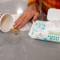 1 Pack Surface Wipes with Bleach, All-Purpose Cleaner for Bathroom, Kitchen, Office, 72 Count Soft Flow, Fresh Scent, Lint Free & Durable