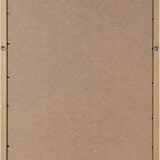 Kate and Laurel Holbrook Modern Scalloped Fabric Pinboard, 24 x 36, Gold, Decorative Bulletin Board for Wall