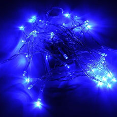 Karlling Battery Operated Blue 40 LED Fairy Light String Wedding Party Xmas Christmas Decorations(Blue,10 Pack)