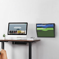 Kuntine.B Wall File Organizer (Black, 3 Tier & Hangers)