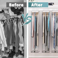 Clear Garment Bag for Hanging Clothes 10” Gusseted, 50” Suit Bags for Open Closet Storage Plastic Clothes Cover for Coat, Dress, Shirts, Fur, Jacket, Wardrobe Protectors, 4 Pack