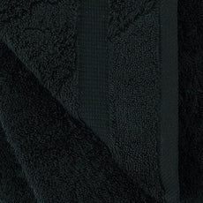 Towel Bazaar Premium Cotton Super Soft and Absorbent Turkish Towels (8-Piece Towel Set, Black)