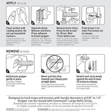 Command Shower Caddy Satin Nickel with Water Resistant Command Strips, Bathroom Organizer, Holds up to 6.5 lbs