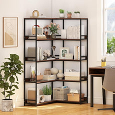 Giantex 5-Tier Corner Bookshelf, 71