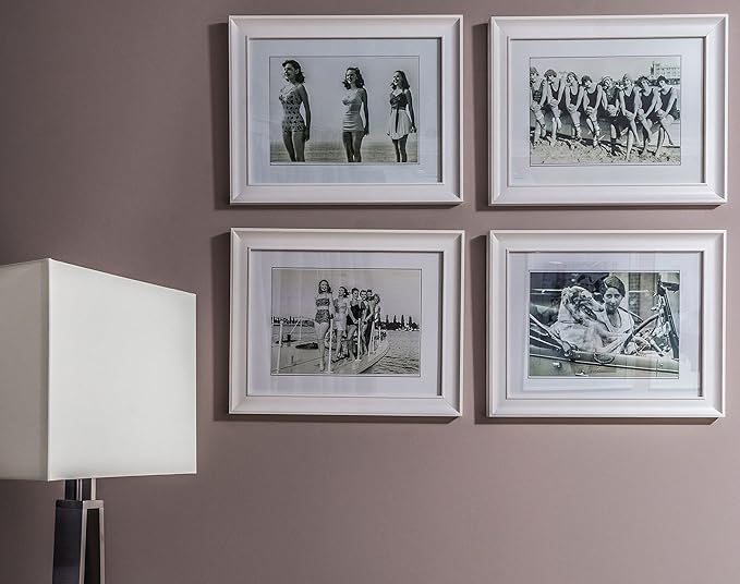 240-Pairs(480 Strips) Medium Picture Hanging Strips Heavy Duty, Removable Hook and Loop Tape, Waterproof Adhesive Strips for Frame Hanging