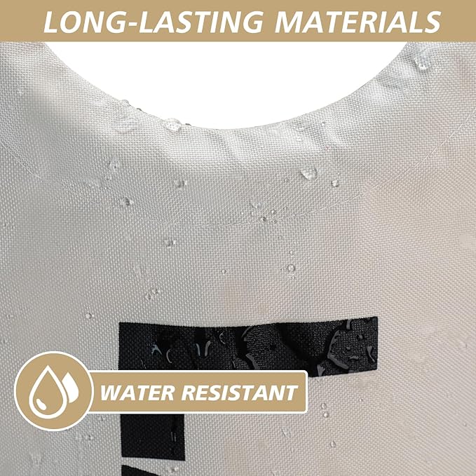 125L X-Large Laundry Basket, Freestanding Tall Clothes Hamper, Collapsible Laundry Bag, Beige