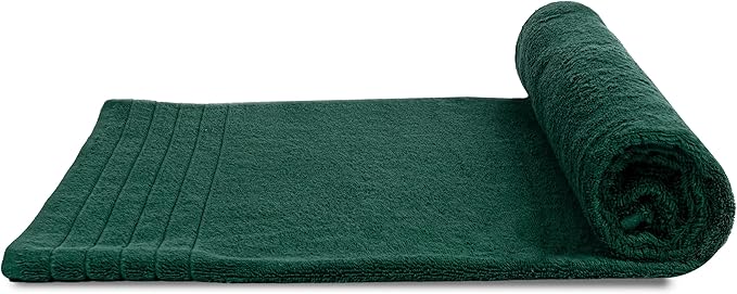 Tens Towels Pack of 2 Extra Large Bath Sheets 35 x 70 Inches, 100% Cotton, Larger & Lighter Weight, Quicker to Dry, Super Soft & Absorbent, Oversized Bath Towels, Hunter Green