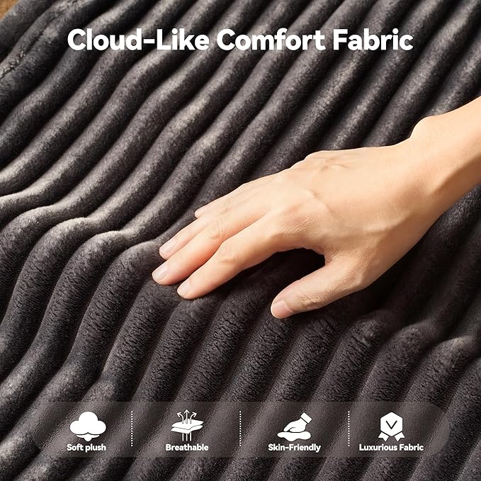 Modular Sectional Sofa,5 Pieces Sectional Couches for Living Room,131X65 L Shaped Cloud Couch with Ottoman Chaise Set