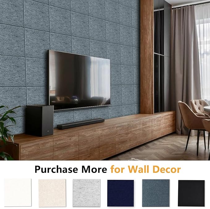 Thick Cork Board Tiles for Wall with Push Pins, 36"x24"x0.47" Bulletin Board Sets, Self-Adhesive Pin Board | Magrowill 6 Packs Felt Panels for Office Home Classroom Dorm