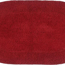 Home Weavers Double Ruffle Collection 100% Cotton Bathroom Rugs Set, Washable Rug, Extra Soft and Absorbent Bath Rug, Kitchen Mat, Bath Mat Set, Bath Floor Mat Non Slip, 21
