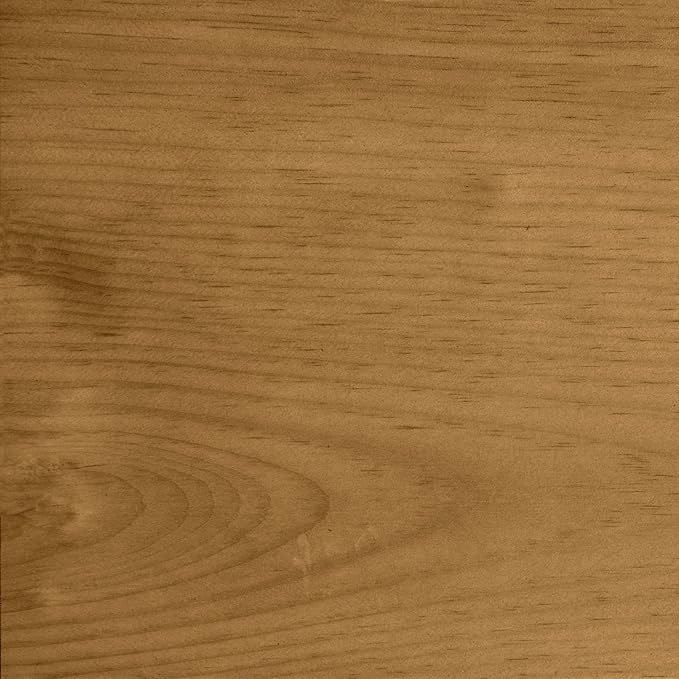 Serene Queen Size Wood Headboard Shiplap-Inspired Panel Design in a Stained Pine Finish