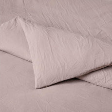 Amazon Basics Brushed Microfiber Comforter Set, Extra Soft with Natural Texture, 2-Piece, Twin/Twin XL, Purple