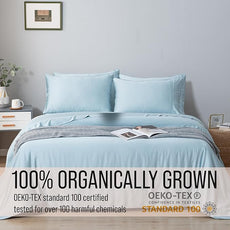 Bella Coterie 6 Piece Luxury Bamboo Viscose King Size Sheet Set | 100% Organically Grown | Cooling for Hot Sleepers | 18