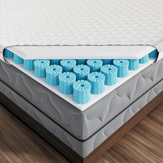 Dormeo RV Short King Cooling Mattress Topper, 3-Inch with Octaspring® Technology for Optimal Back Support, Medium Firmness