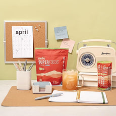 Nello Superfocus Mojito with Caffeine– Nootropic Focus Drink Mix, 20 On-The-Go Packets, Alpha GPC, Lion’s Mane, Rhodiola, Sugar-Free