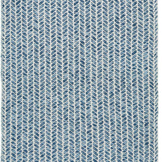 Lahome Boho Bathroom Rugs, Small 2x3 Front Door Bath Mats Lightweight Entryway Rug Woven Cotton Area Rug with Tassels, Farmhouse Blue Throw Rug Washable Low Pile Carpet for Kitchen
