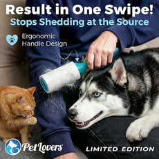 PetLovers Extra Sticky Lint Roller Ultimate Value Set 800 Sheets for Pet Hair Removal, Dog and Cat Lint Remover 8 Pack Green